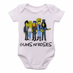 Roupa Bebê Simpsons Guns in Roses
