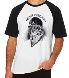 Camiseta Raglan Black Sabbath 