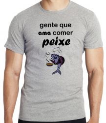 Camiseta Peixe Pesca Pescador