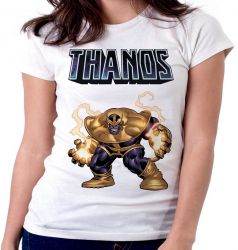 Blusa Feminina Thanos Cartoon 