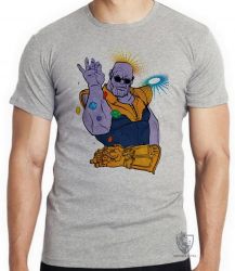 Camiseta Infantil Thanos Dedos