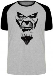 Camiseta Raglan Thanos Rosto