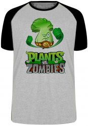 Camiseta Raglan Plants vs Zombies 