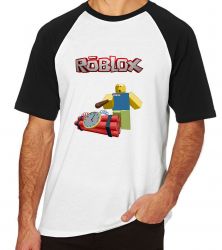 Camiseta Raglan Roblox Bomba