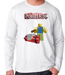 Camiseta Manga Longa Roblox Bomba