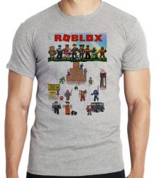 Camiseta Infantil Roblox Personagens