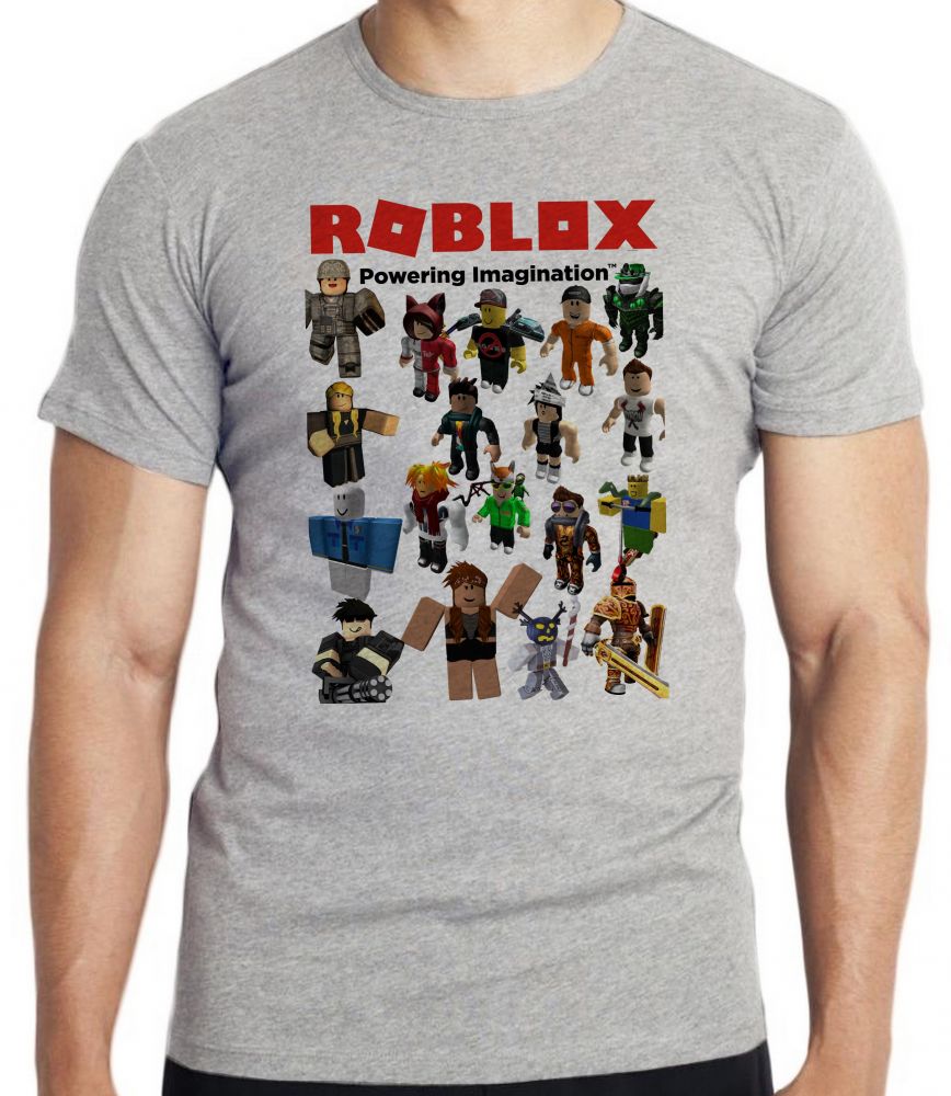 Emporio Dutra Camiseta Infantil Roblox Skins - camisa r roblox