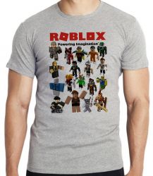 Camiseta Infantil Roblox Skins