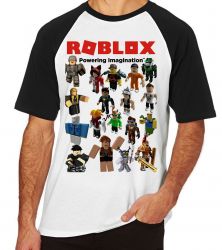 Camiseta Raglan Roblox Skins