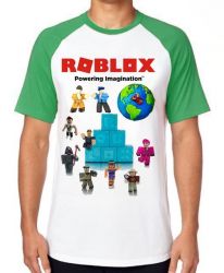 Camiseta Raglan Roblox Turma