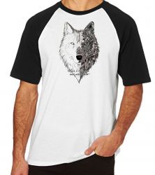 Camiseta Raglan Vence o Lobo 