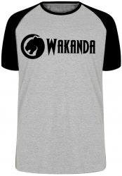 Camiseta Raglan Wakanda Black Panther