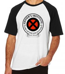 Camiseta Raglan Xavier Institute  X-Men