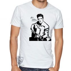 Camiseta Elvis Presley guitar