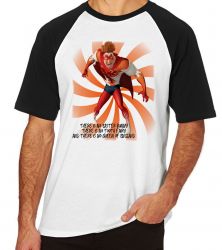 Camiseta Raglan Megamente Titan