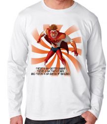Camiseta Manga Longa Megamente Titan
