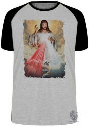 Camiseta Raglan Jesus meu Guia