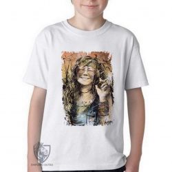 Camiseta Infantil Janis Joplin