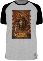Camiseta Raglan Indiana Jones e a arca