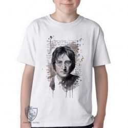 Camiseta Infantil John Lennon Imagine