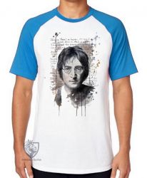 Camiseta Raglan John Lennon Imagine