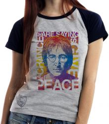 Blusa Feminina John Lennon peace