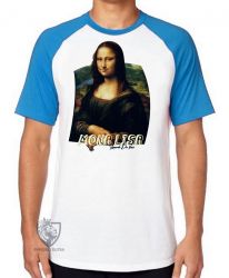 Camiseta Raglan Mona Lisa Da Vinci