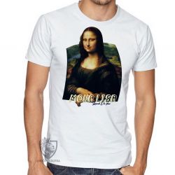 Camiseta Mona Lisa Da Vinci