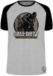 Camiseta Raglan Call of Duty  advanced warfare