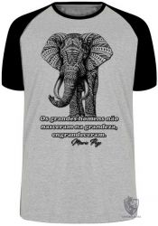 Camiseta Raglan Elefante Mario Puzo