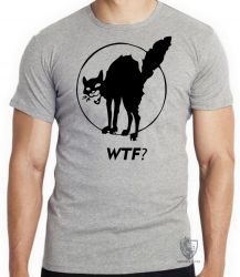 Camiseta Gato WTF