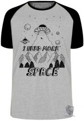Camiseta Raglan I need more space