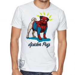 Camiseta Spider Pug