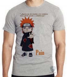 Camiseta Infantil  Mangá Naruto Pain