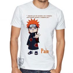 Camiseta  Mangá Naruto Pain