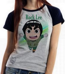 Blusa Feminina  Mangá Naruto Rock Lee