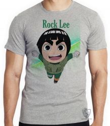Camiseta  Mangá Naruto Rock Lee