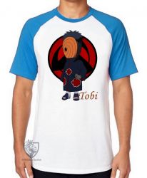 Camiseta Raglan  Mangá Naruto Tobi