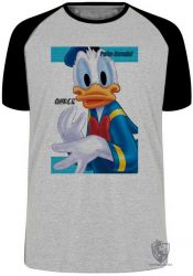 Camiseta Raglan  Pato Donald Quack