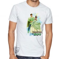 Camiseta Princesa e o Sapo Naveen