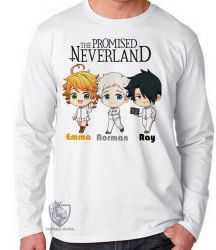 Camiseta Manga Longa  The Promised Neverland pequenos