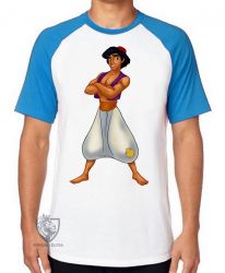 Camiseta Raglan  Aladdin Jasmine