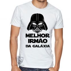 Camiseta Darth Vader melhor irmão