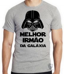 Camiseta Infantil Darth Vader melhor irmão
