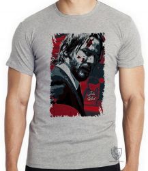 Camiseta John Wick sangue