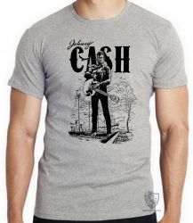 Camiseta Infantil Johnny Cash