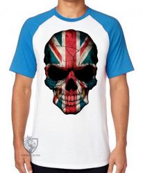 Camiseta Raglan  Justiceiro Inglaterra