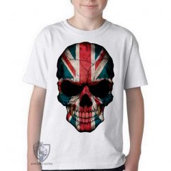 Camiseta Infantil Justiceiro Inglaterra