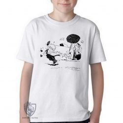 Camiseta Infantil Krazy Kat Pulp Fiction 