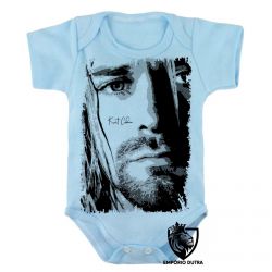 Roupa Bebê Kurt Cobain face